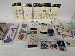 Large Assorted Lot of Scrapbooking Supplies