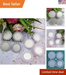 Metal Cutting Dies Set Carbon Steel 4 Patterns DIY Craft Card Making Tools