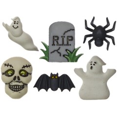Buttons Galore 50+ Assorted HALLOWEEN Theme Buttons Set for Sewing & Crafts