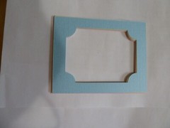 «Wall» style Scrapbooking frames set of 5 in 5 pastel colors