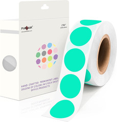 1000 Pack, Green Dot Stickers 1 Inch round Circle Labels Garage Sale Stickers