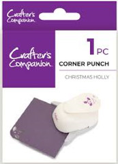 Crafters Companion – CORNER PUNCH – CHRISTMAS HOLLY