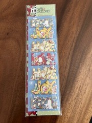 (3)Vintage Mary Engelbreit Dimensional Stickers Christmas SANTA HOPE JOY PEACE
