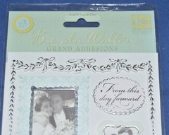 K&Company Brenda Walton BRENDA’S WEDDING FRAMES & TAGS 3D Stickers SEALED