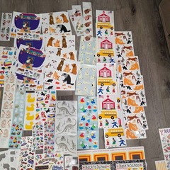 Massive VTG Retired 80s 90s Mrs Grossman Sandy Sticker Lot 260 sheets See Pics