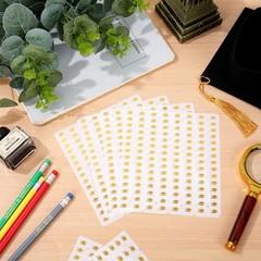 2400 Pcs Graduation Cap Mini Stickers Gold Foil Grad Hat Self-Adhesive Sticker D