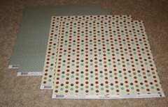 Fancy Pants Design 12×12 Double Sided Paper (4) ~ Little Sport Go Team Dots