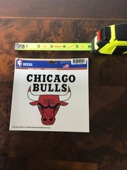 NBA Multi-Use Decal Reusable/Removable – WinCraft NEW – CHICAGO BULLS