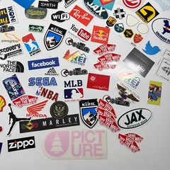 Outdoor Brands Sticker Decal Lot Kuhl Smartwool REI Vans and More 130+
