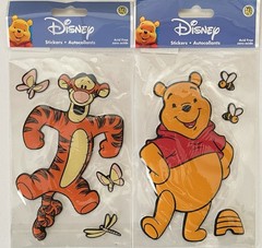DISNEY STICKERS Lot of 8 PACKAGES POOH & Friends MICKEY MOUSE & 7 Dwarves VALUE!