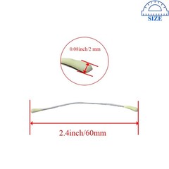 HAHIYO 700Pcs 2mm 2mm-Matte Light Yellow-700Pcs, Matte Yellow