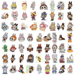 1pcs La bu Stickers Phone Case Sticker Journal Diary Cartoon Monsters 2026