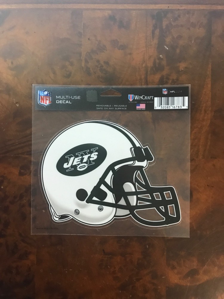 NFL Helmet Multi-Use Decal Reusable/Removable – WinCraft – NEW – NY JETS