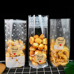 2 Rolls/1000Pcs Thank You Stickers Self Adhesive Kraft Paper Label Stickers for