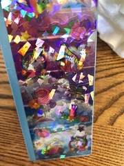Lisa Frank Crystal Stickers NIP Flowers Butterflies Birds Unicorns P657