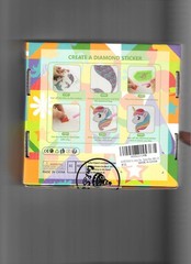 Diamond Art Sticker Kit Kids DIY Craft Gem Painting 3+ New in box