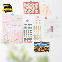 – Color Coding Labels with Pen, 552 Pcs, Assorted Colors, 3 Size | Dot Stickers,