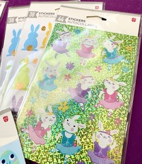 729 Autocollants Mixed Easter Stickers American Greetings ~ Lot 15 Packs NEW