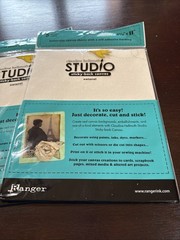 STUDIO Sticky Back Canvas-10 Sheets 8.5″ x 11″ & 5 NEW
