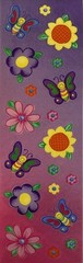 GROOVY GIRL Stickers(19pc) Creative Expressions•Flowers •Sunflowers•Butterflies