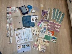 Scrapbooking Stickers Stencils craft supplies lot New Used, CREATIVE MEMORIES