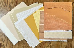 Scrapbooking Lot of 200 Sheets Mixed Thick & Thin Paper 12″x12″ Solid & Prints