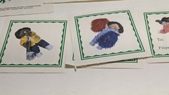 Vtg 80’s gummed sticker lot Cabbage Patch Kid