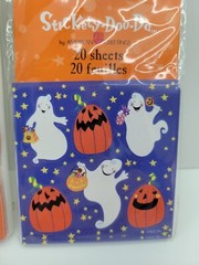 Stickety Doo Da Halloween Stickers and Cards Lot American Greetings Ghosts Boo