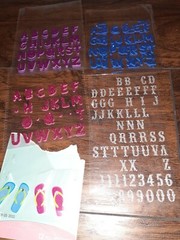 ARTSKILLS GLITTER VARITY PACK SHAPES AND LETTERS STICKERS SET-4 PACK W/BONUSES