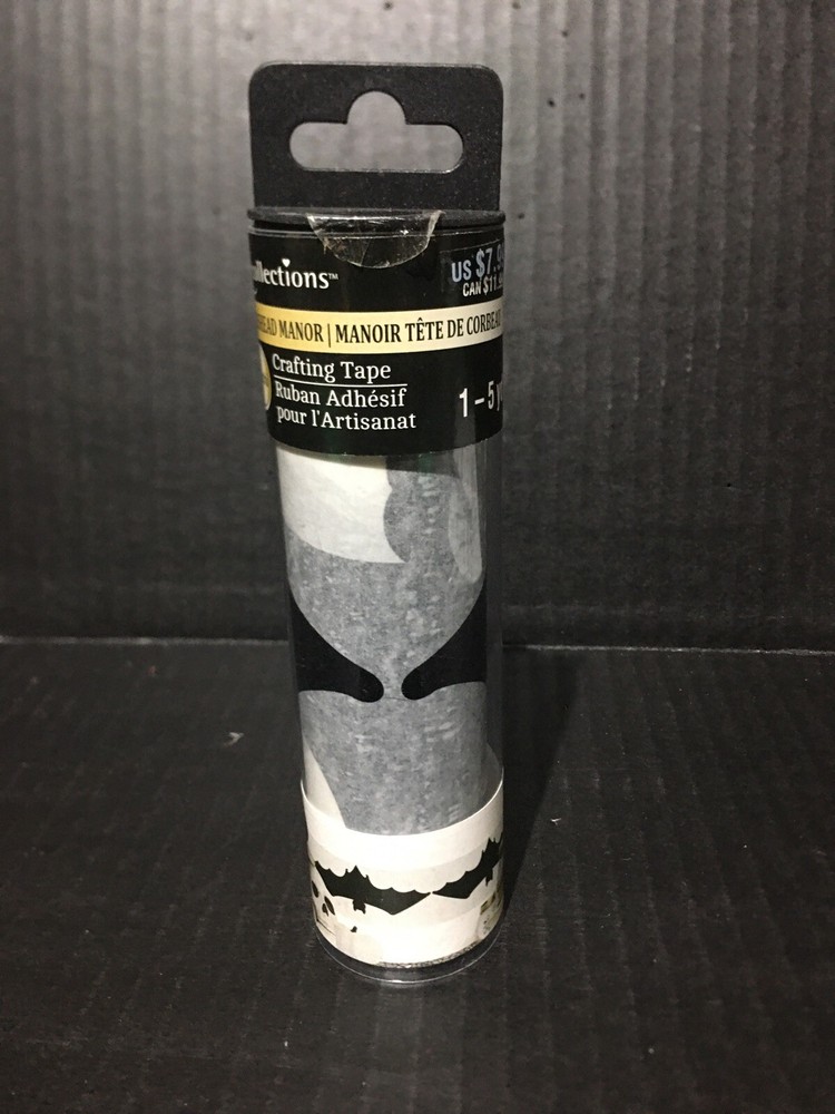 Halloween Ravenshead Manor Bats 🦇 Crafting Washi Tape 1-5 Yd Recollections New