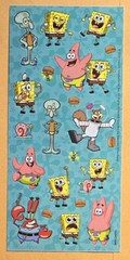 Spongebob Squarepants Sticker Sheet.