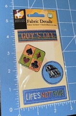 American Traditional Designs Guy’s Life Fabric Stickers Details New