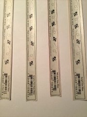 Lot of 275+ total of 4 different Sue Dreamer 12 x 5/8 border sticker Ribbons!!!