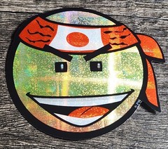 Vintage SMILEY FACE Prism Vending Machine Stickers 90s Y2k Emoji – U-PICK! –