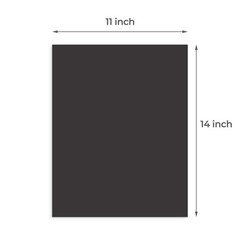 Uncut Mat Boards AcidFree Picture Backing Frames Photos Black 11×14 Inch 12