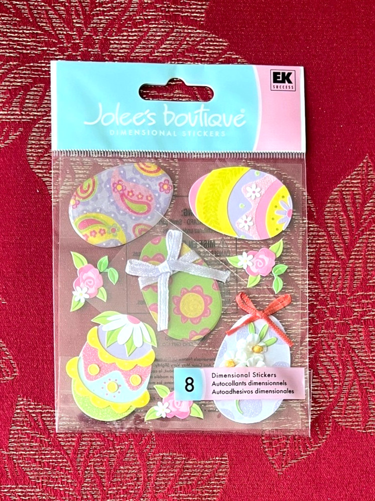 YOU CHOOSE-VERY RARE EASTER SPRING JOLEE’S MERI MERI 3D STICKERS & EMBELLISHMENT