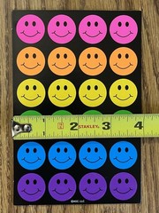 Vintage Smiley Face Stickers American Greetings, AGC, 5 Sheets Remain