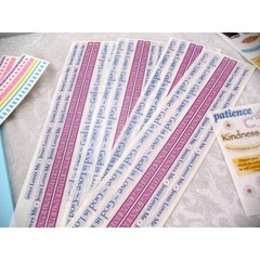 Lot 1 LightBlue Photo Mounting Paper, Gr Length Stickers Religious