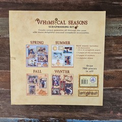 Lori Gardner Whimsical Seasons Scrapbooking 4 Kits In One (Over 700 PIECES) NEW!