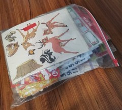 HUGE Sticker Collection Lot Multiple Rolls, Books, And More