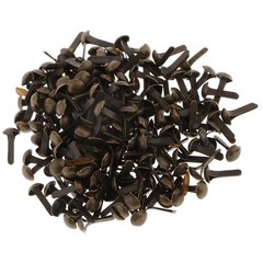 200 PCS Mini Round Fasteners Metal Brads Paper Craft Scrapbooking Decor Bronze