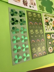 🍀 72 + SHAMROCK CLOVER ST PATRICK’S DAY STICKERS & Decals Green Irish Luck 🍀