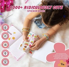 Fashion Angels 1000+ Ridiculously Cute Stickers for Kids – Fun Craft Stickers