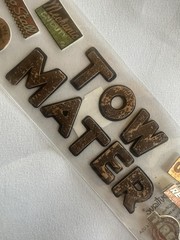 VTG Y2K Jolee’s Boutique Tow Mater Brown Dimensional Stickers 14pc Disney Cars