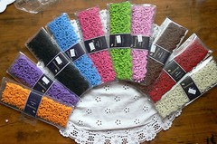 Floral FELT BRAIDS Flat LT PINK Apprx 6cm Wide & 1 Metre Long 10 Colours Availbl