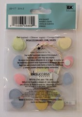 Jolee’s Easter Egg Basket Scrapbooking Stickers