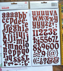 TINSEL Glossy Foil – RED CHERRY Chipboard 25-44mm High & 10-30mm Wide L2RM