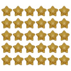 60Pcs, Flat Back Resin Charms Glitter Star Charms Bulk Yellow