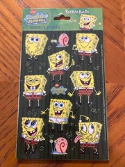 Vintage 2002 Spongebob Squarepants Stickers