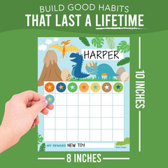 Sticker Chart for Kids Behavior at Home & Classroom – 25 Reward Chart for Kids I